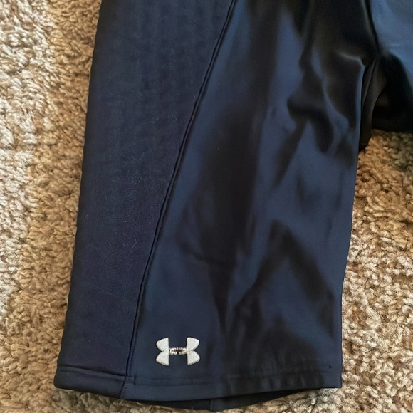 Ladies Under Armour MPZ black softball sliding pants with padded sides. Sz Small - Picture 2 of 9